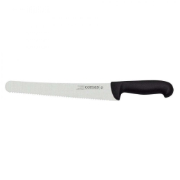 Μαχαίρι Ψωμιού Carbon CO1008425 25cm Black Comas Ανοξείδωτο Ατσάλι