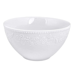 Μπωλ Σερβιρίσματος Kea PRPW350008 Φ13cm White Oriana Ferelli® Πορσελάνη