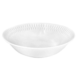 Σαλατιέρα Diamante PRPW430007 Φ23cm White Oriana Ferelli® Small Πορσελάνη