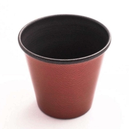 Φόρμα Καραμελέ Αντικολλητική SK00300108 Φ8cm Bordeaux Rona Αλουμίνιο