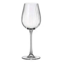 Ποτήρι Κράσιου Κολωνάτο Columba Optic CTB1SI81400 400ml Clear Από Κρύσταλλο Βοημίας Κρύσταλλο