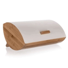 Ψωμιέρα Bamboo BQ27101003 35,5x24x16cm Natural-White Banquet Bamboo