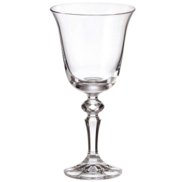 Ποτήρι Κρασιού Κολωνάτο Falco CTB1S116220 220ml Clear Από Κρύσταλλο Βοημίας Κρύσταλλο