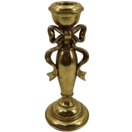 Κηροπήγιο XL23117113 20,8cm Gold Oriana Ferelli® Πολυρεσίνη