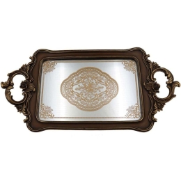 Δίσκος Σερβιρίσματος XL23042016 51,2x25,4cm Brown Oriana Ferelli® Πολυρεσίνη
