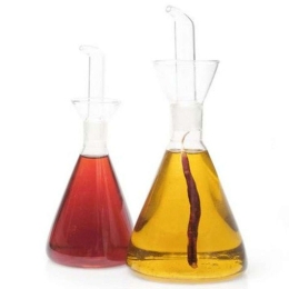 Δοχείο Λαδιού - Ξυδιού Antigoteo CO08388000 590ml Clear Comas Γυαλί