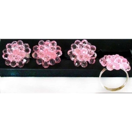 Δαχτυλίδια Για Πετσέτες (Σετ 4Τμχ.) 735204 Pink Ankor Μέταλλο