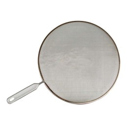 Σκέπασμα Για Τηγάνι Σίτα Μεταλλική 729340 30cm Silver Ankor Μέταλλο