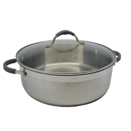 Κατσαρόλα Ημίχυτρα Ρηχή Κ7800-28 Φ28cm-5,8Lt  Inox Ankor 28cm Ανοξείδωτο Ατσάλι