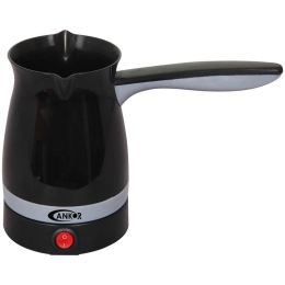 Μπρίκι Ηλεκτρικό K-800643 400ml 1000W Black-Grey Ankor Μέταλλο,Πλαστικό