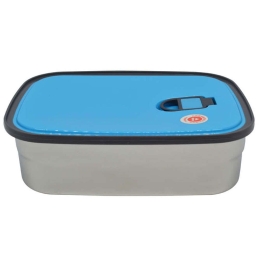Δοχείο Φαγητού 818600 0,38lt Inox-Blue Ankor Ατσάλι,Πλαστικό