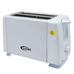 Φρυγανιέρα 2 Θέσεων 814992 650W White Ankor Μέταλλο