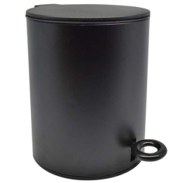 Κάδος Απορριμμάτων Soft Close 817313 5lt Black Ankor Ανοξείδωτο Ατσάλι