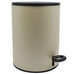 Κάδος Απορριμμάτων Soft Close 817276 5lt Beige-Black Ankor Ανοξείδωτο Ατσάλι