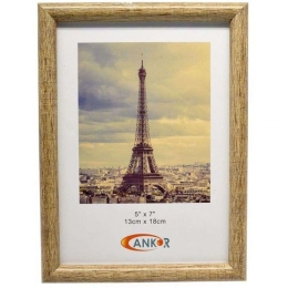 Κορνίζα PW8029-11 28x35cm Natural Ankor Πλαστικό