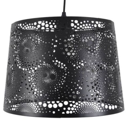 Φωτιστικό Οροφής 814848 35x35cm 1xE27 60W Black Ankor