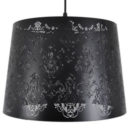 Φωτιστικό Οροφής 814879 35x35cm 1xE27 60W Black Ankor