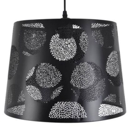 Φωτιστικό Οροφής 814909 35x35cm 1xE27 60W Black Ankor
