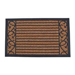 Πατάκι Εισόδου 820405 45x75cm Natural-Black Ankor 45X75