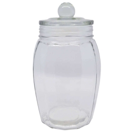 Βάζο Αποθήκευσης 819973 1200ml Clear Ankor Γυαλί