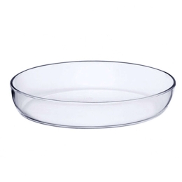 Πυρίμαχο Σκεύος Γυάλινο Στρογγυλό 820764 32x32x5cm Clear Ankor Γυαλί