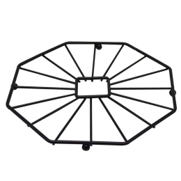 Σουπλά Μαγειρικών Σκευών 819584 18x18x1cm Black Ankor Μέταλλο
