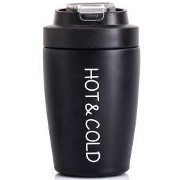 Ποτήρι Θερμός Hot&Cold 824113 400ml Black Ankor