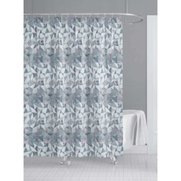 Κουρτίνα Μπάνιου Σχήματα 823741 180x200cm Multi Ankor 180Πx200Υ 180x200cm Πολυέστερ