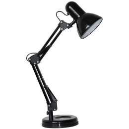 Φωτιστικό Γραφείου 807666 57cm 1xE27 40W Black Ankor