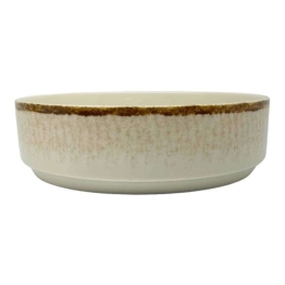 Μπωλ Σερβιρίσματος Vertical Premium Desert 8256-14 Φ17cm Beige Ankor Πορσελάνη