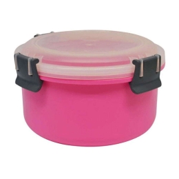 Φαγητοδοχείο Με Καπάκι Ασφαλείας 818709 880ml Fuchsia Ankor Πλαστικό