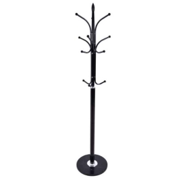 Καλόγερος Μεταλλικός 816200 175cm Black Ankor Μέταλλο,Μάρμαρο