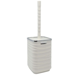 Πιγκάλ Luna 830039 10,5x10,5x16,5cm White-Silver Ankor Πλαστικό