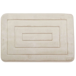 Πατάκι Μπάνιου Memory Foam 827411 50x80cm Beige Ankor 50 X 80 50x80cm Foam