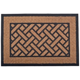 Πατάκι Εισόδου 827657 45x75cm Brown-Black Ankor 45X75 45x75cm