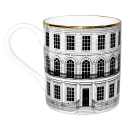 Κούπα Beautiful Building Majestic 09002-BEA 9,4X8,4cm White-Black Rory Dobner Πορσελάνη
