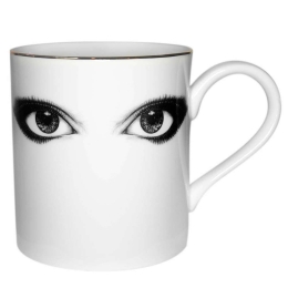 Κούπα Looking At You Eyes Majestic 09002-LAY 9,4X8,4cm White-Black Rory Dobner Πορσελάνη