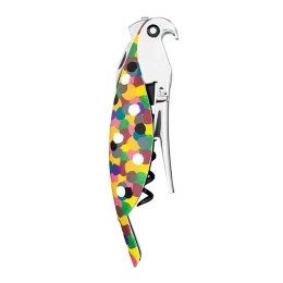 Ανοιχτήρι - Τιρμπουσόν Parrot AAM32 1 Σερβιτόρου 3x2,5x13cm Multi Alessi Μέταλλο,Πλαστικό