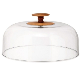 Καπάκι Τουρτιέρας Dressed Air MW24 Φ32x15,5cm Clear Alessi Πολυρεσίνη