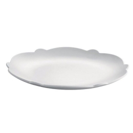 Πιάτο Μελαμίνης Με Ανάγλυφα Σχέδια Dressed Air MW72/5 W Φ20,5cm White Alessi Μελαμίνη
