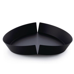 Φρουτιέρα - Ψωμιέρα Broken Bowl MSM01 B 31,5x30x7cm Μεταλλική Black Alessi Μέταλλο