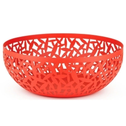 Φρουτιέρα Cactus MSA04/29 R Φ29x10,8cm Μεταλλική Red Alessi Μέταλλο