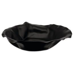 Φρουτιέρα - Ψωμιέρα Sarrià 90084 B Φ27,5x6,5cm Μεταλλική Black Alessi Μέταλλο
