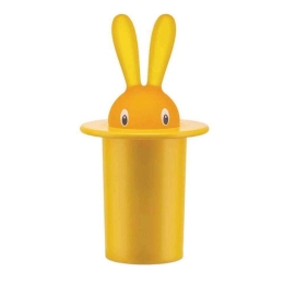 Θήκη Για Οδοντογλυφίδες ASG16 Y Φ7/7,5x14cm Yellow Alessi Ρητίνη