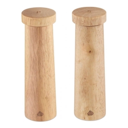 Μύλος Αλατιού-Πιπεριού (Σετ 2Τμχ) 49616.02 20,5x5,5cm Natural Navaris Ξύλο