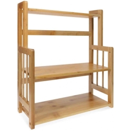 Ράφι Οργάνωσης Κουζίνας 50823.01 41,5x18x49,7cm Natural Navaris Bamboo