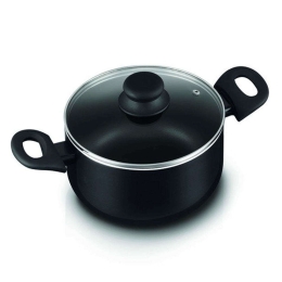 Κατσαρόλα Αντικολλητική 30003973 Φ24cm Black 24cm Αλουμίνιο