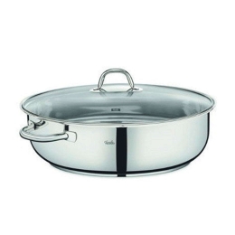 Γάστρα Με Γυάλινο Καπάκι 03370138000/0 38x25.5x12.4cm Inox Fissler Ανοξείδωτο Ατσάλι