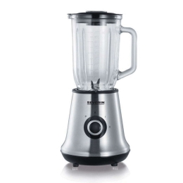 Μπλέντερ Και Εξάρτημα Smoothie Mix&Go 3737 500W Black-Silver Severin Ανοξείδωτο Ατσάλι