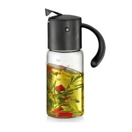 Δοχείο Λαδιού-Ξιδιού Με Ροή 1310971030 300ml Black-Clear Kuchenprofi Γυαλί